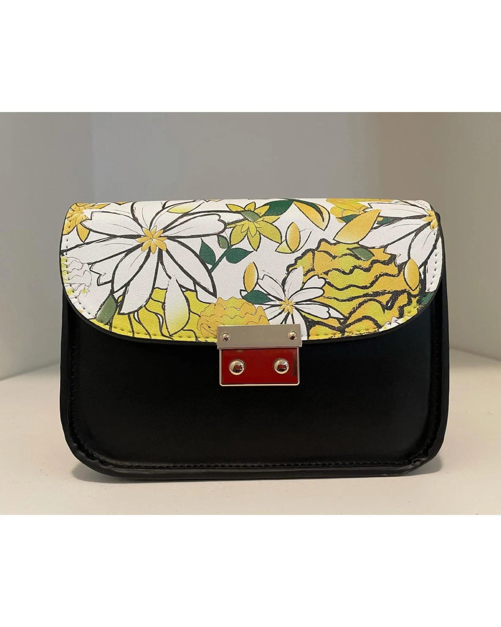 Custom Order - AMMA JO Nina Crossbody Bag - Yellow Fields