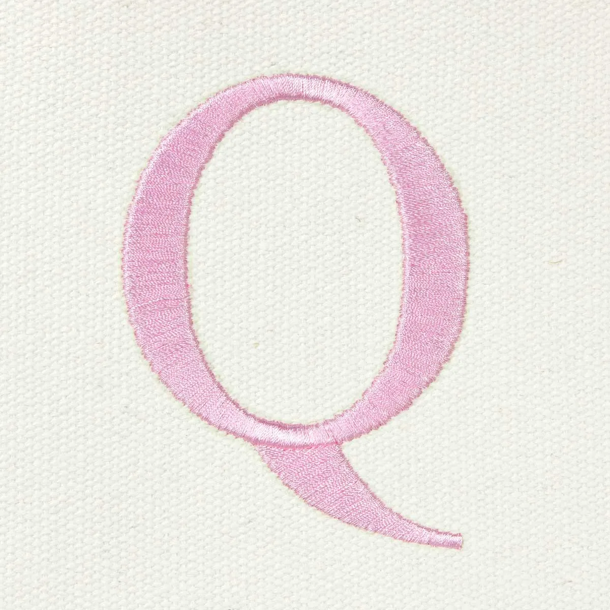 Dalix Medium Personalized Tote Bag Monogrammed Initial Letter - Q