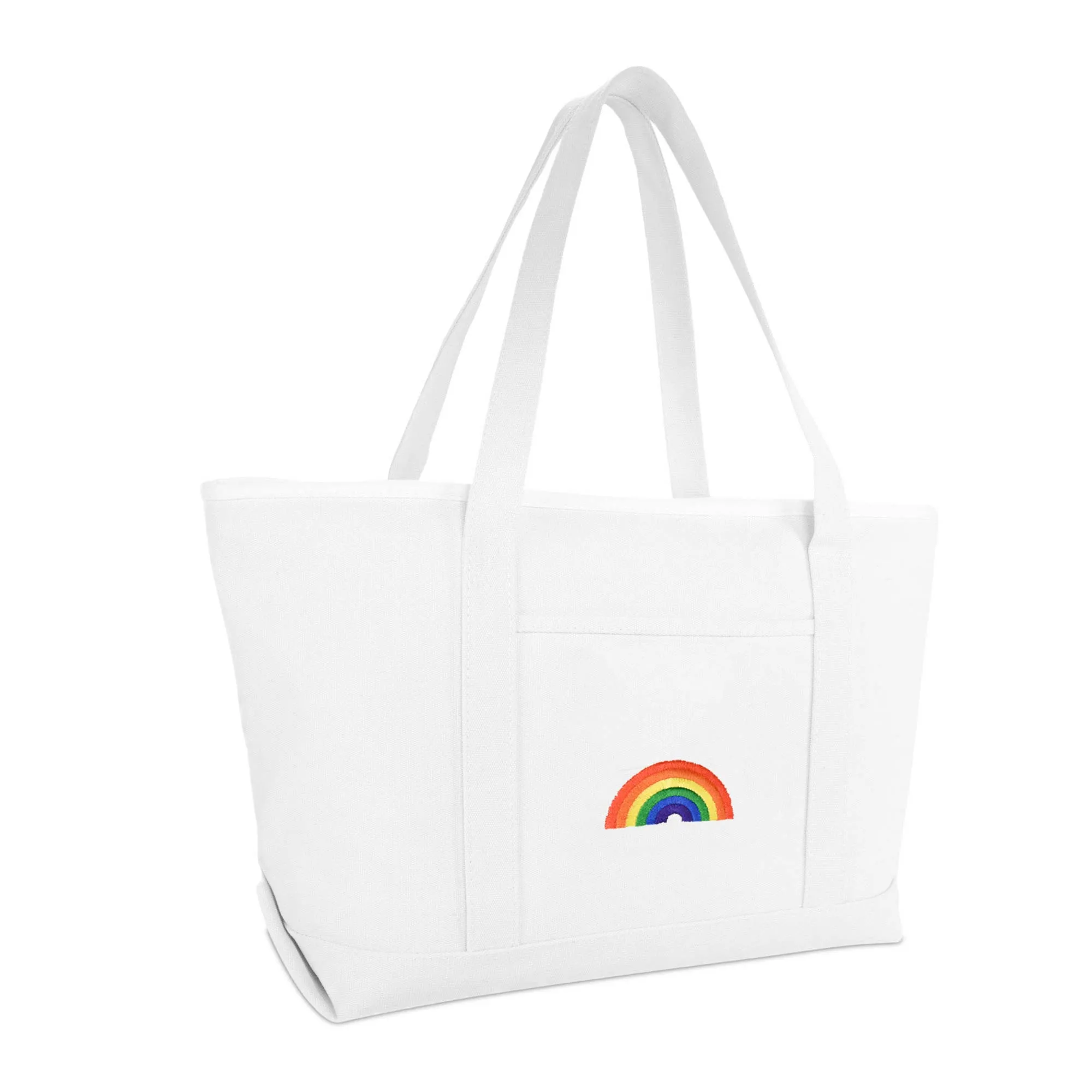 Dalix Rainbow Tote Bag
