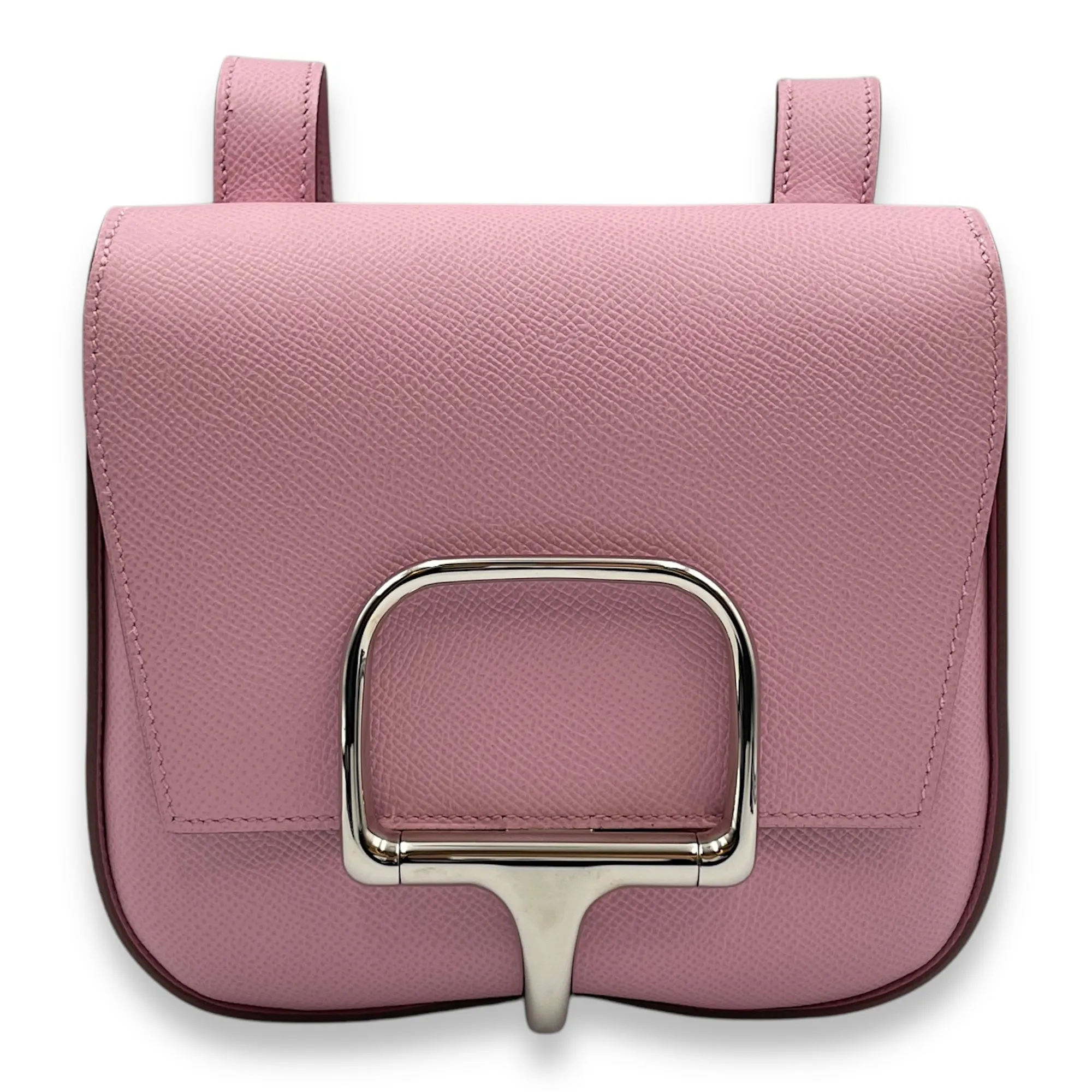 Della Cavalleria Mini Mauve Sylvestre in Epsom, Palladium hardware