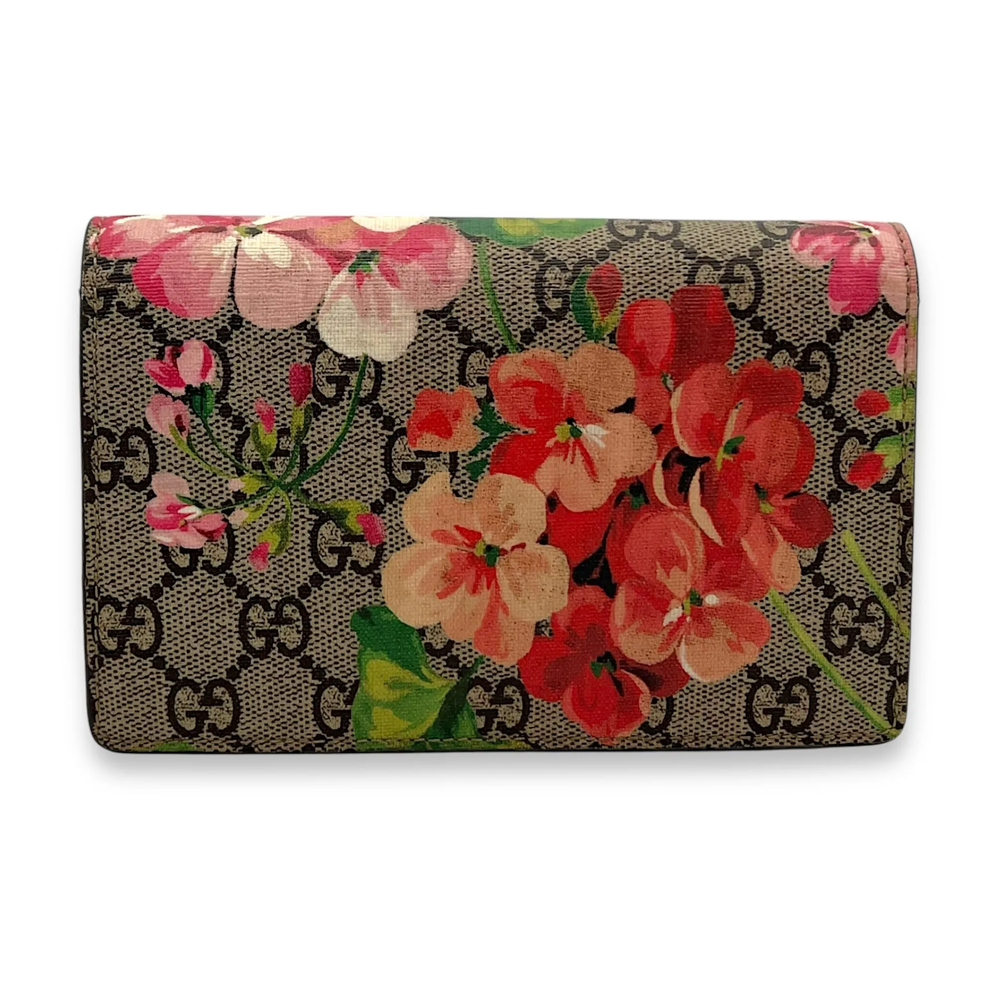 Dionysus Crossbody Bag Super Mini Red in Coated Canvas, Silver hardware