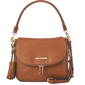 DOWNTOWN CROSSBODY cognac