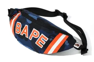 DS! A Bathing Ape Bape Color Camo NBA Shoulder / Waist Bag