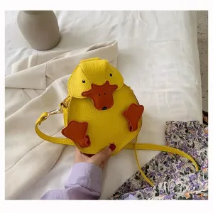 Duck Shape PU Leather Bag