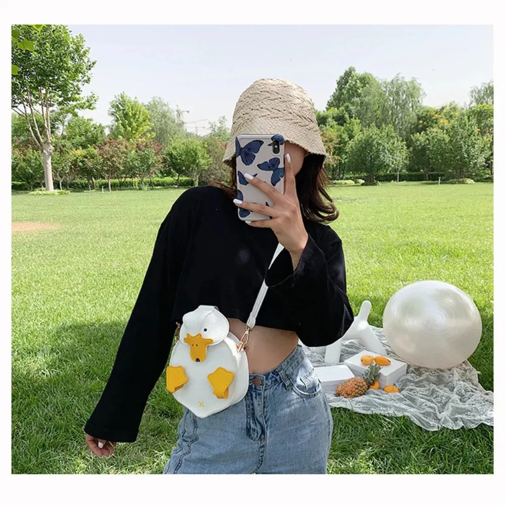 Duck Shape PU Leather Bag