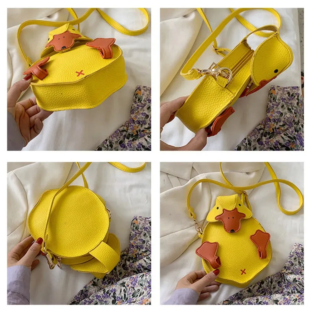 Duck Shape PU Leather Bag