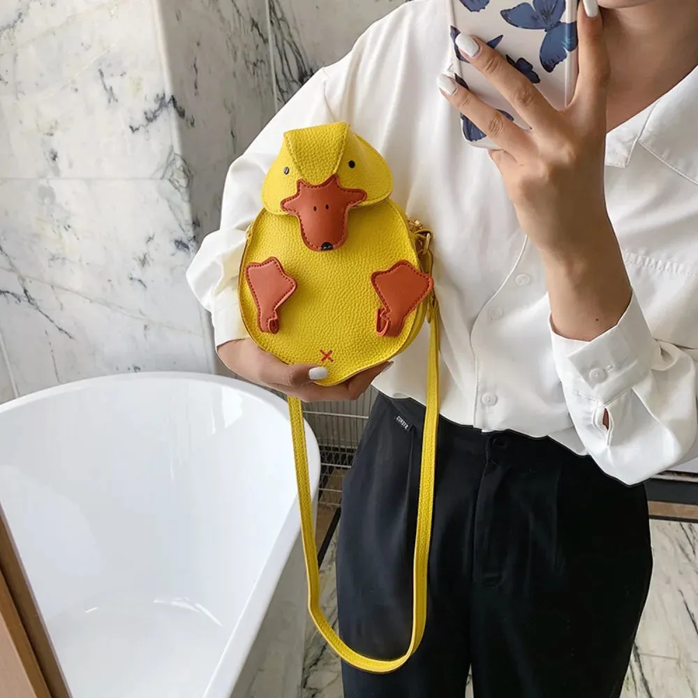 Duck Shape PU Leather Bag
