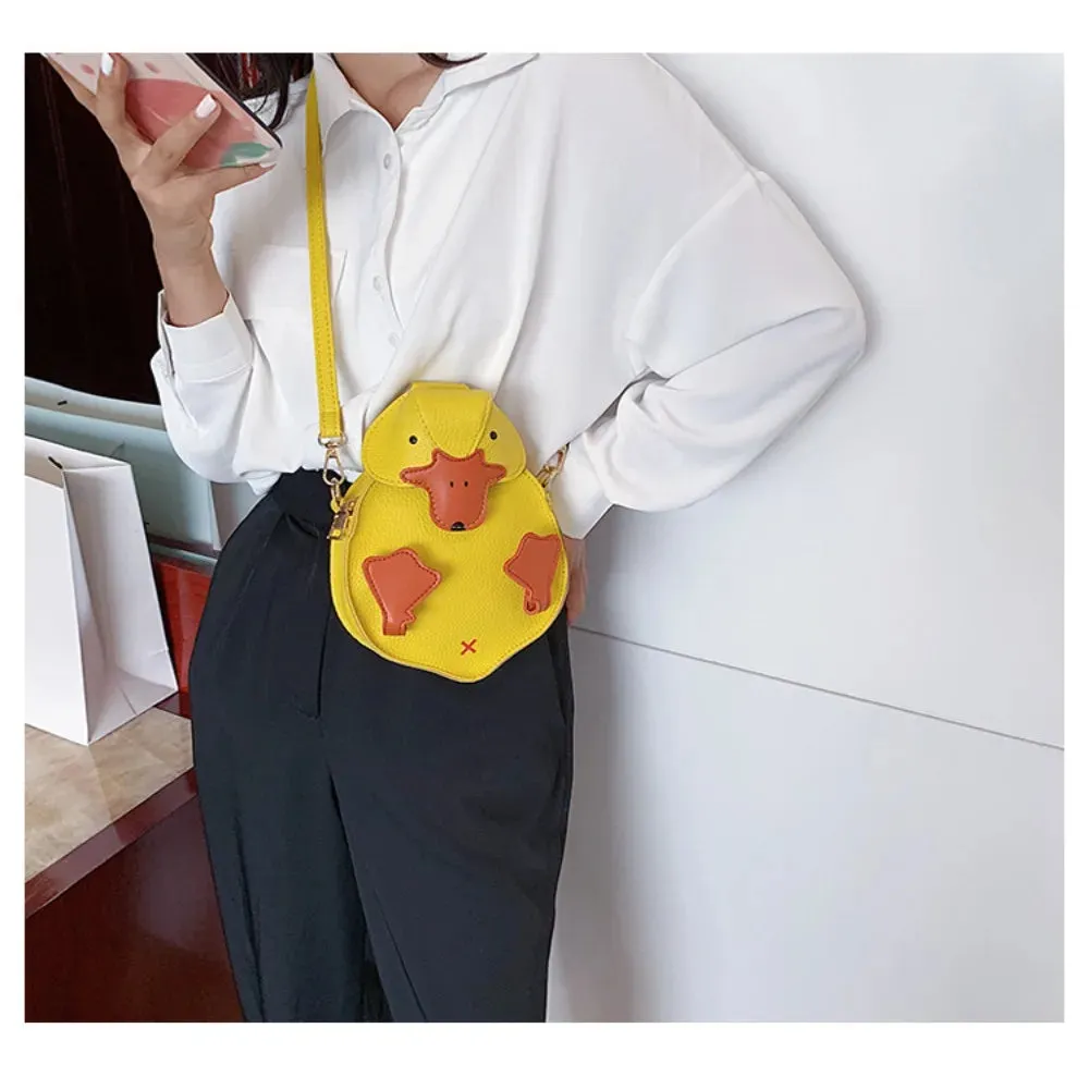 Duck Shape PU Leather Bag