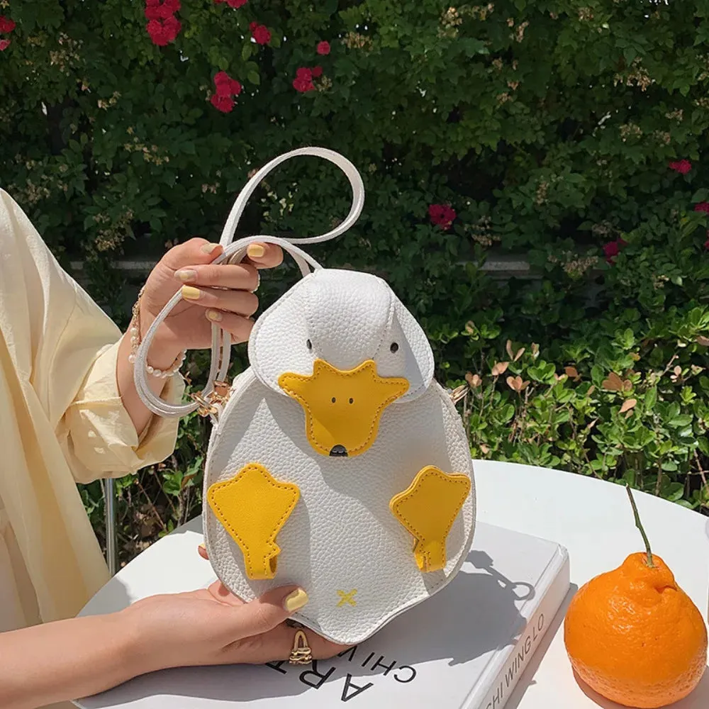 Duck Shape PU Leather Bag