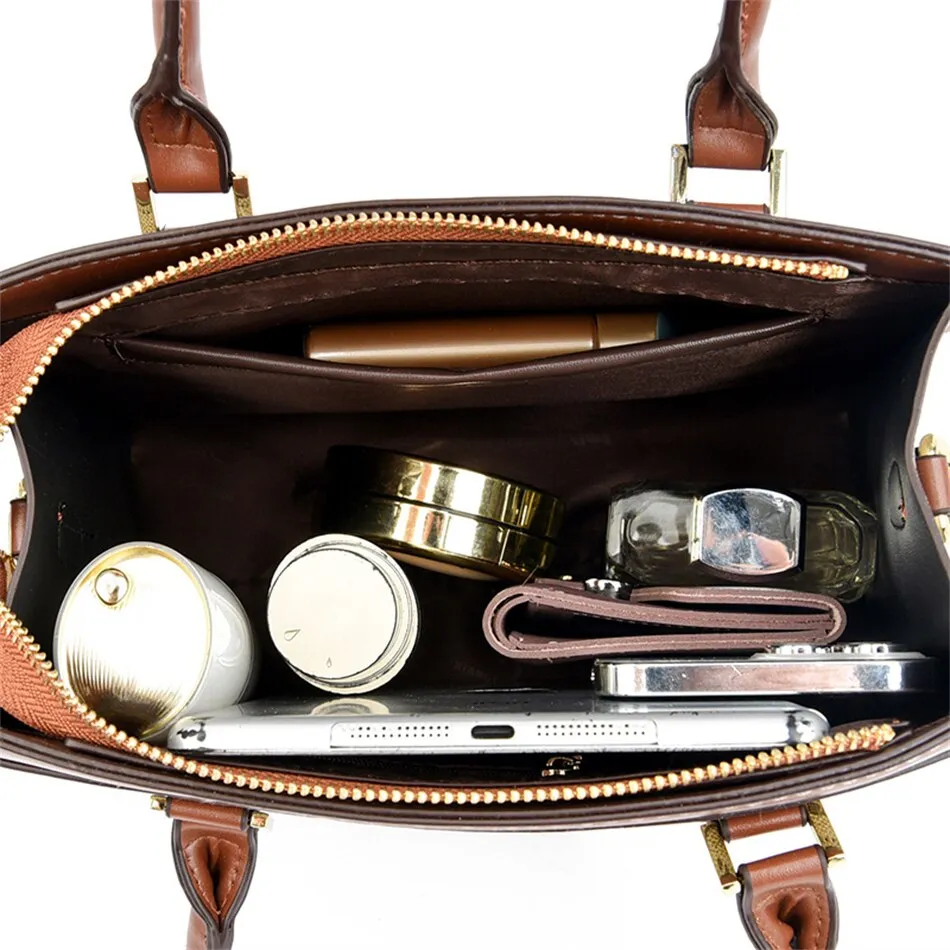 Elegant Women Handbags High Quality Leather