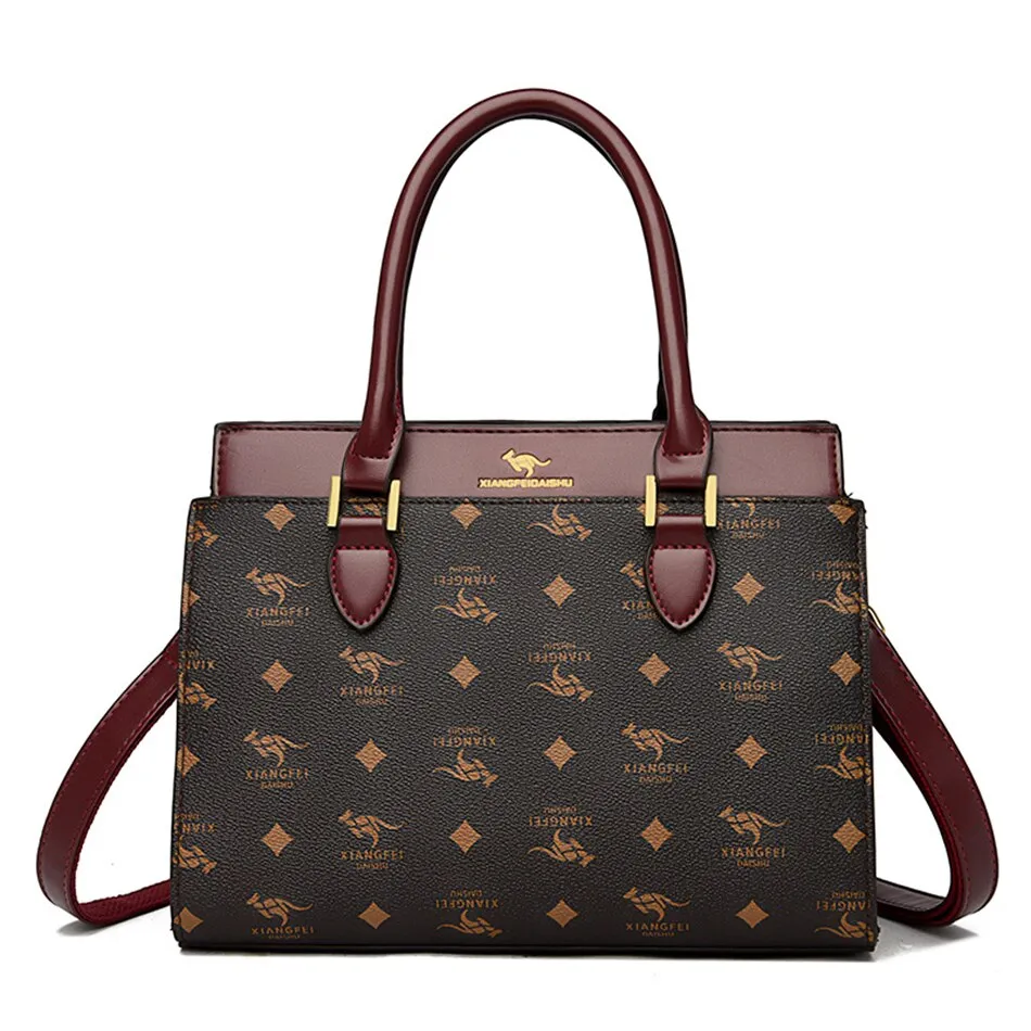 Elegant Women Handbags High Quality Leather