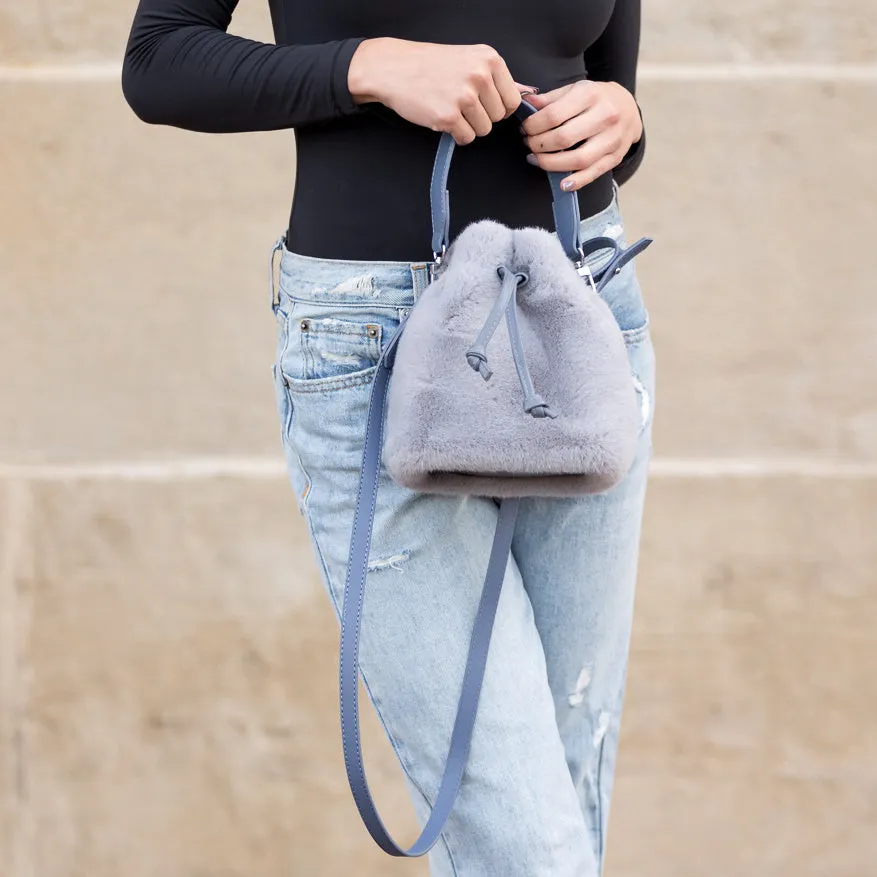 Elle Convertible Plush Top Handle Crossbody
