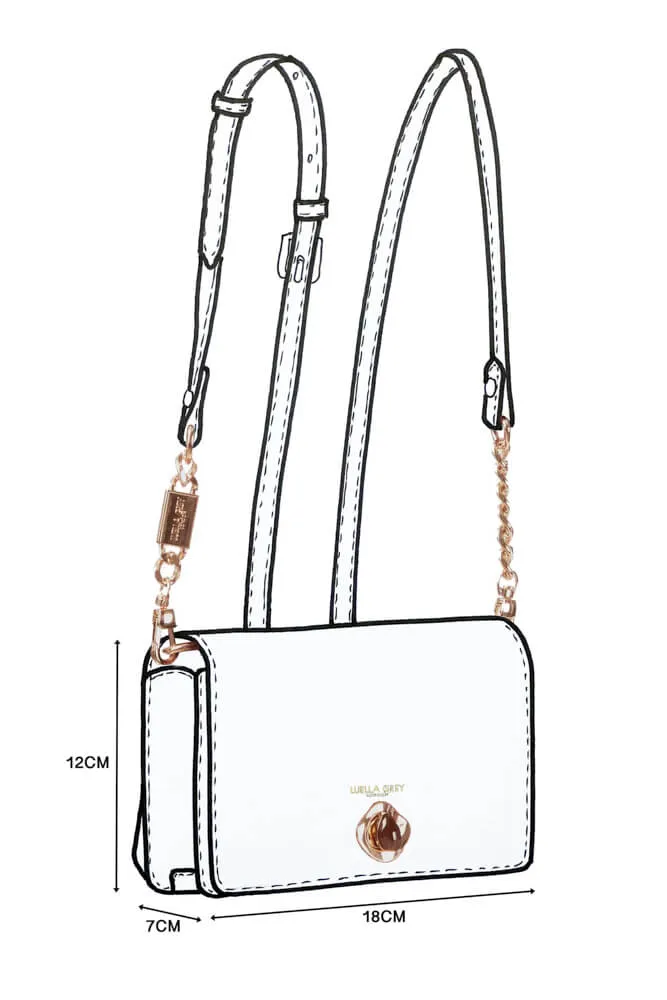 Eloise Black Phone Bag
