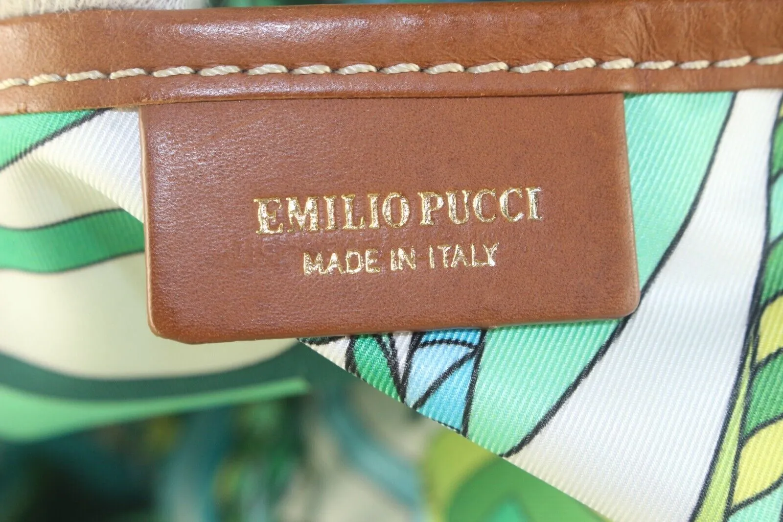 Emilio Pucci Wicker Basket Tote 1EP1026K
