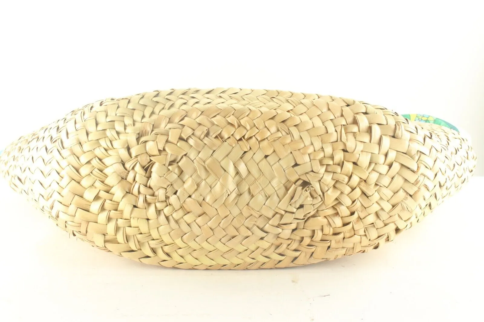 Emilio Pucci Wicker Basket Tote 1EP1026K