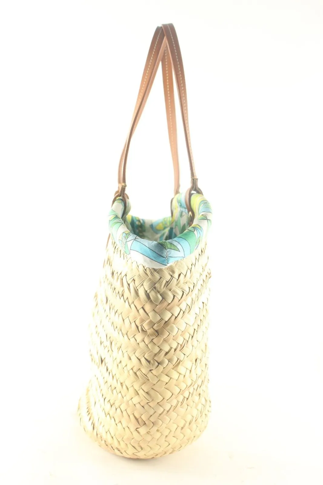 Emilio Pucci Wicker Basket Tote 1EP1026K