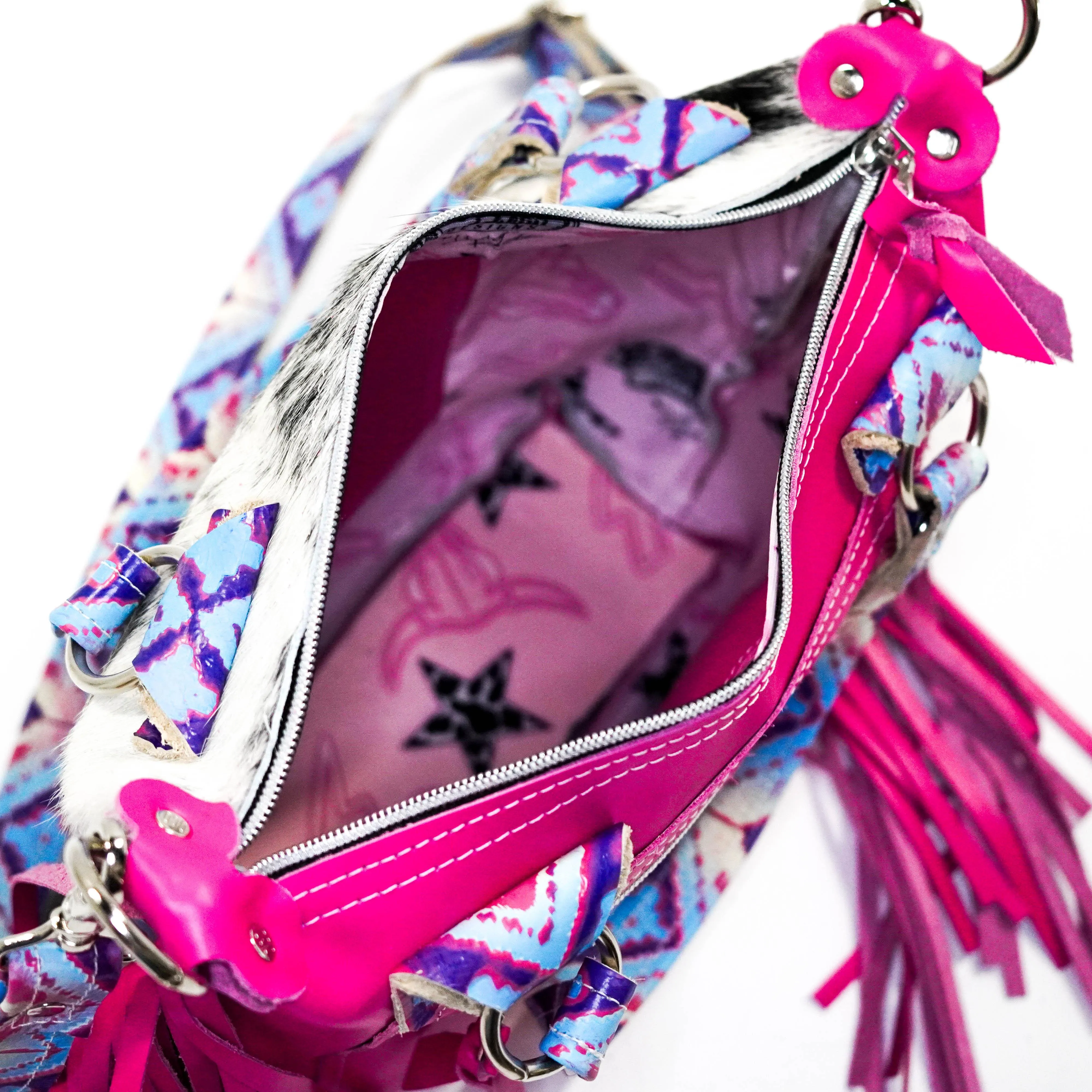 Fancy Annie - Black & White w/ Unicorn Navajo