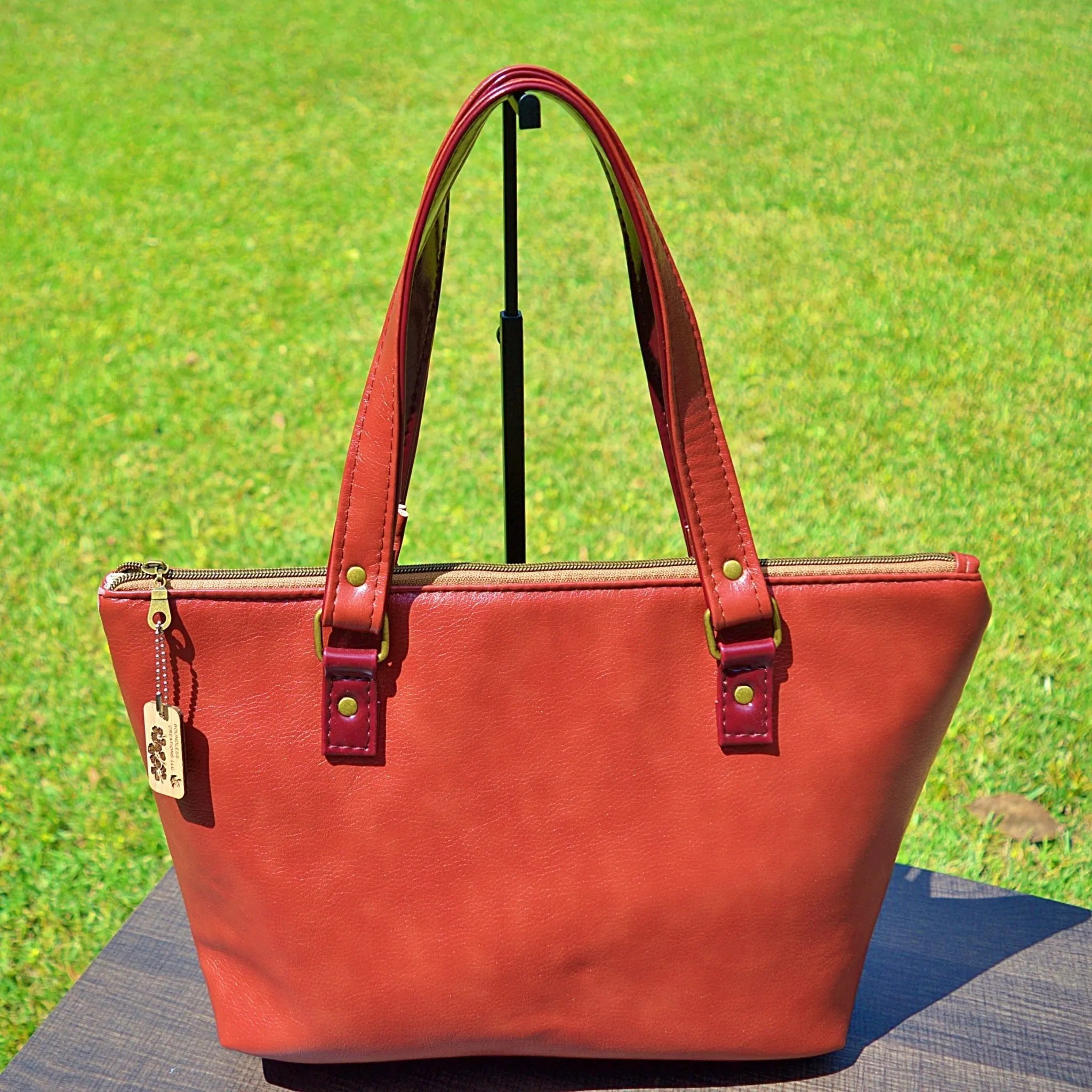 Feels Like Leather Tote Bag