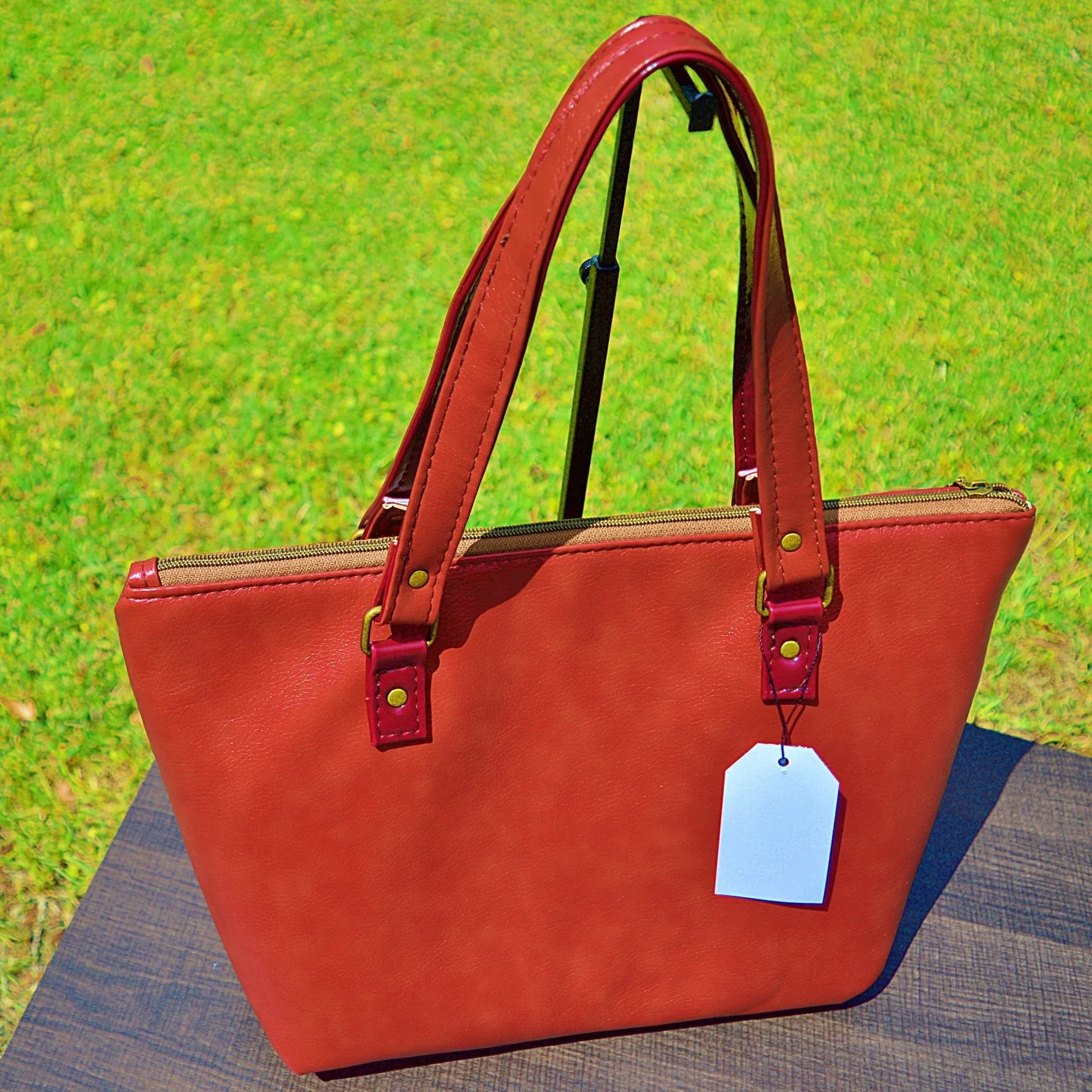 Feels Like Leather Tote Bag