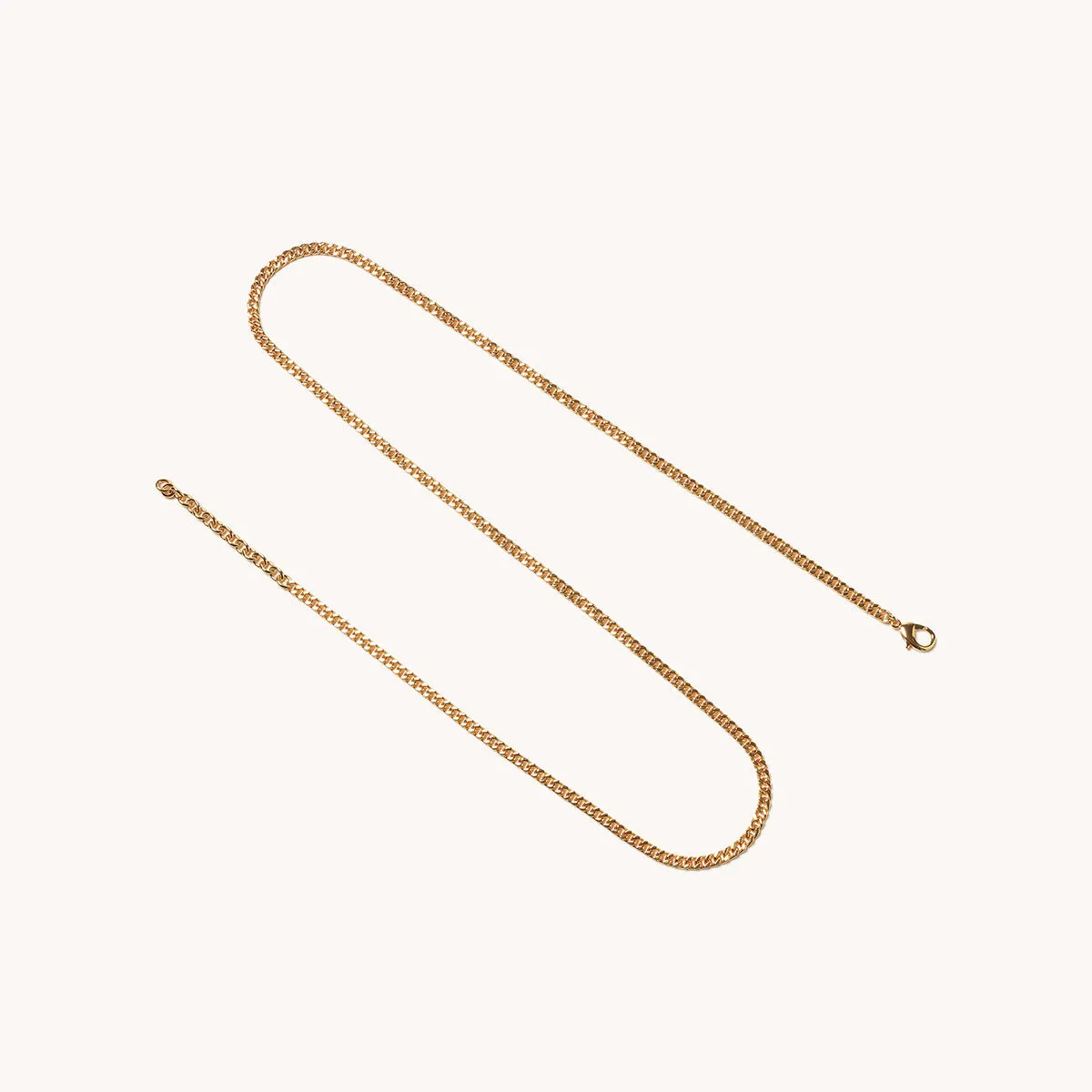 Flat Long Convertible Chain - Plated ($145 Value)