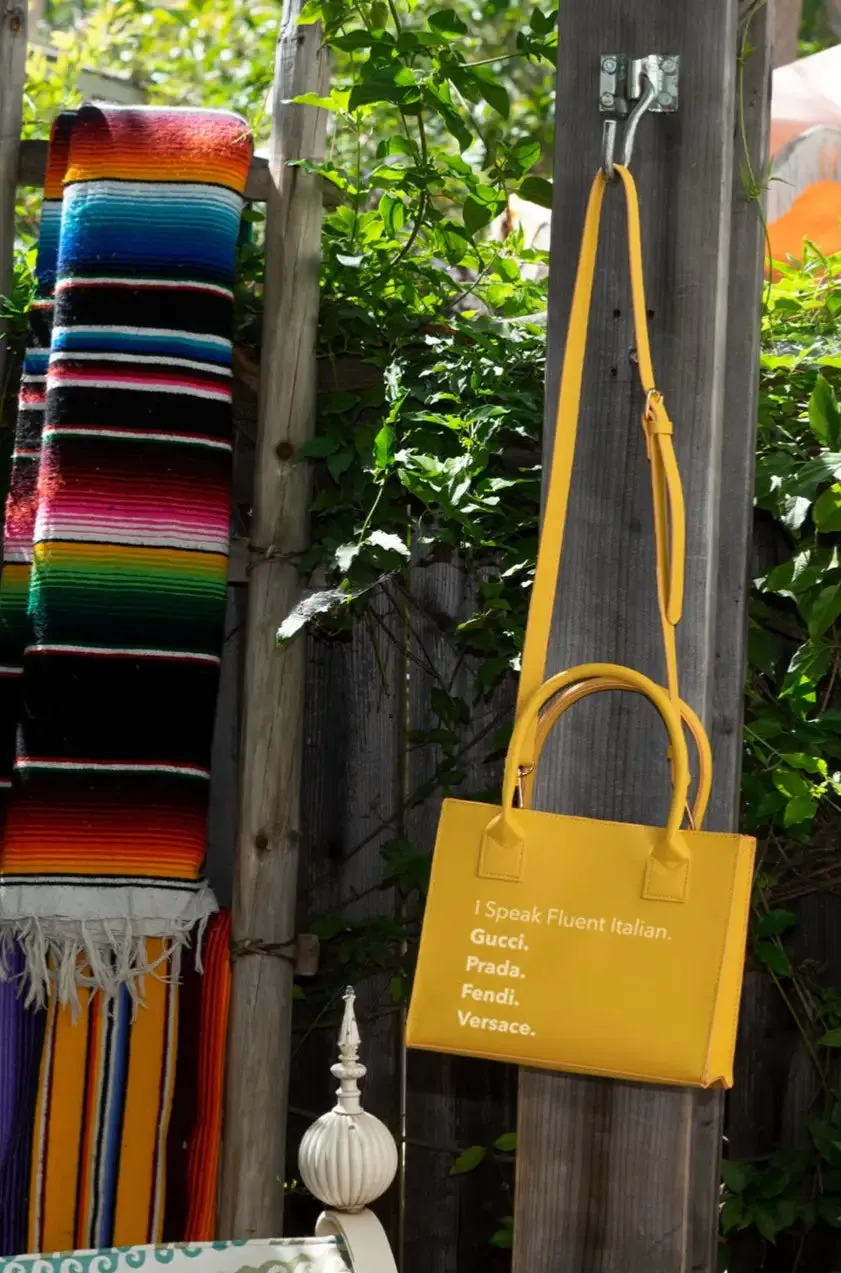 Fluent Italian Vegan Leather Tote