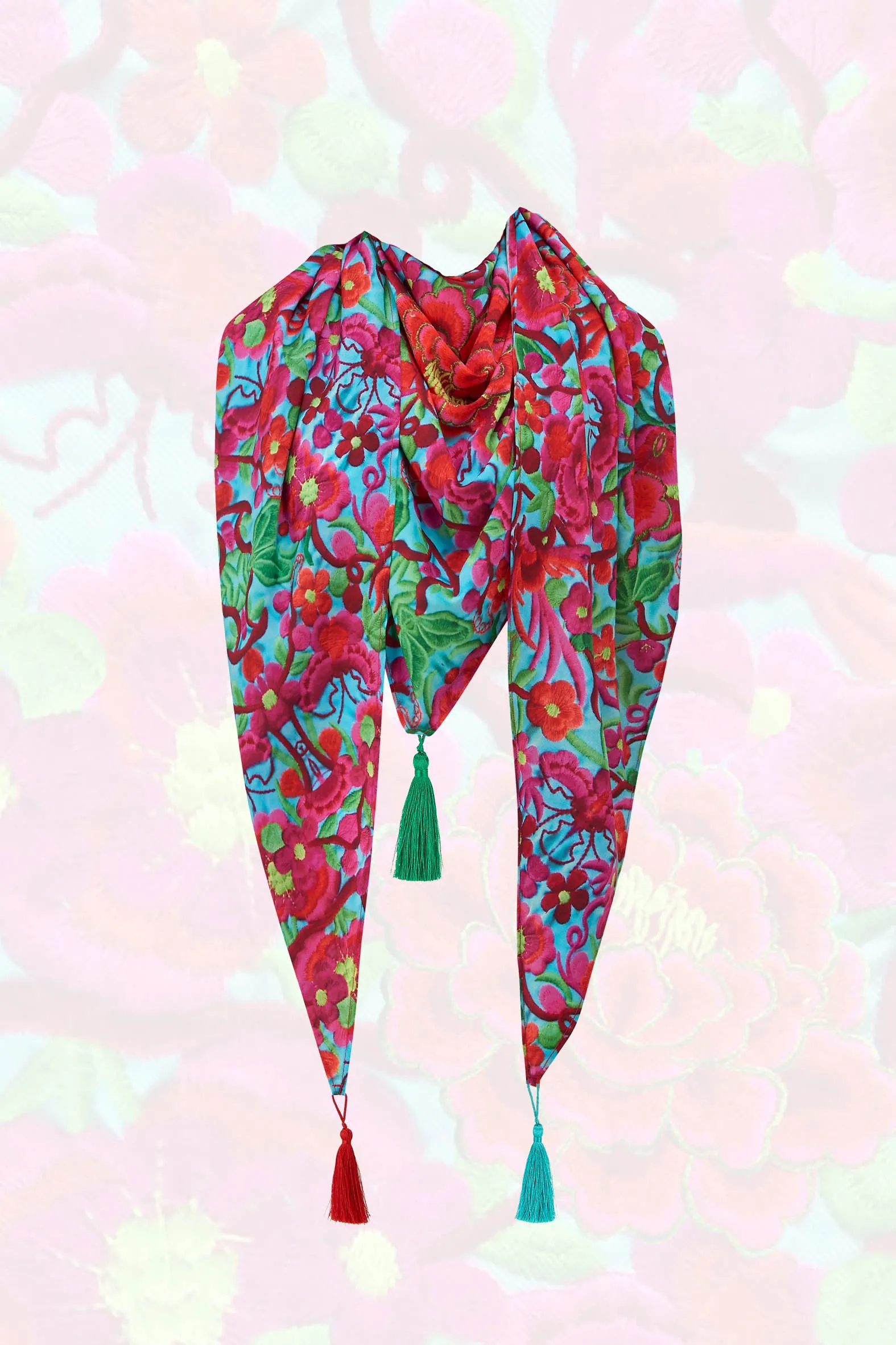 Folklorico Triangle Scarf