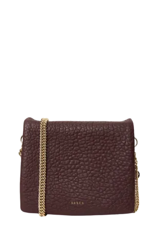 Fox Crossbody Bag - Merlot Bubble