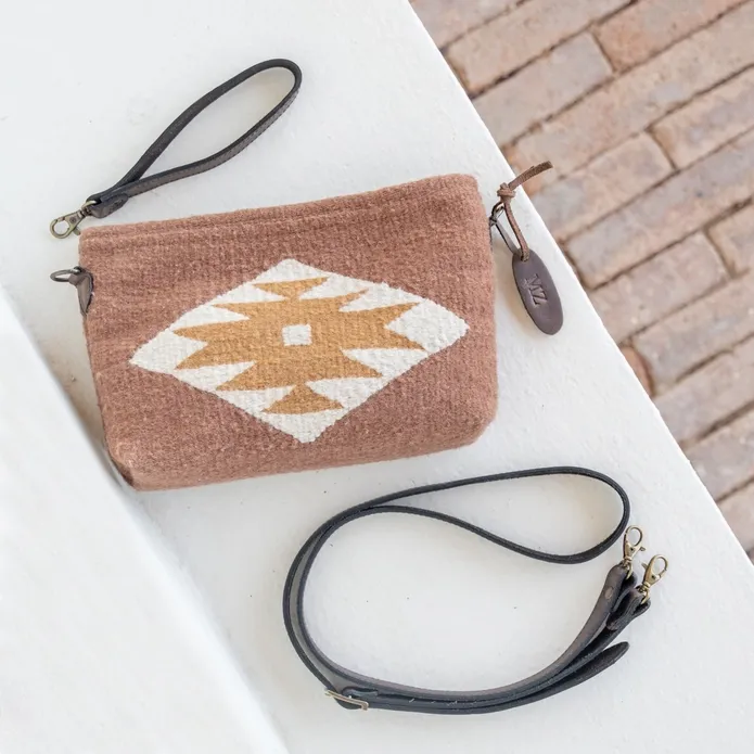 FUEGO CONVERTIBLE CLUTCH || OAXACAN TEXTILE 3-in-1