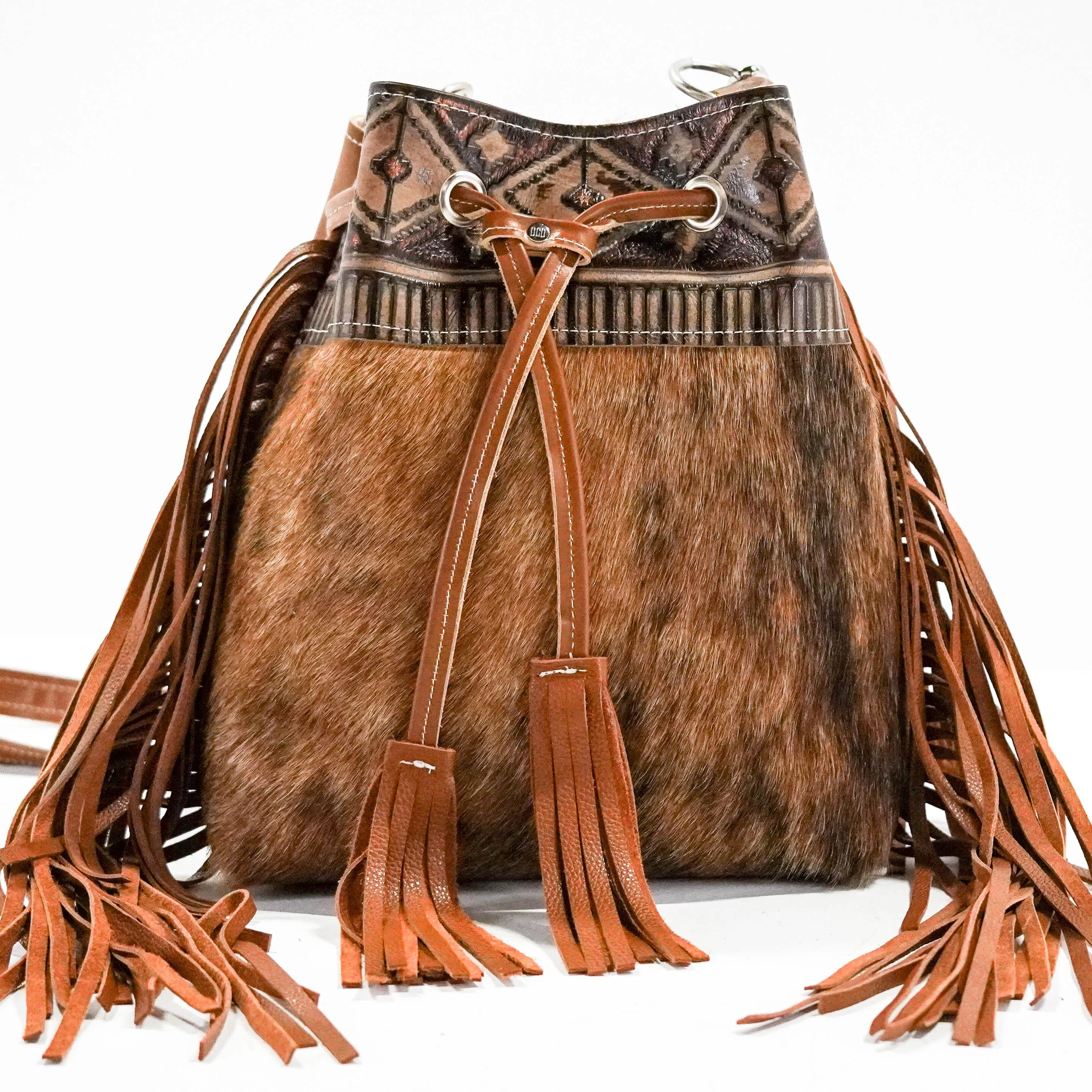 Gabby - Brindle w/ Cowboy Navajo