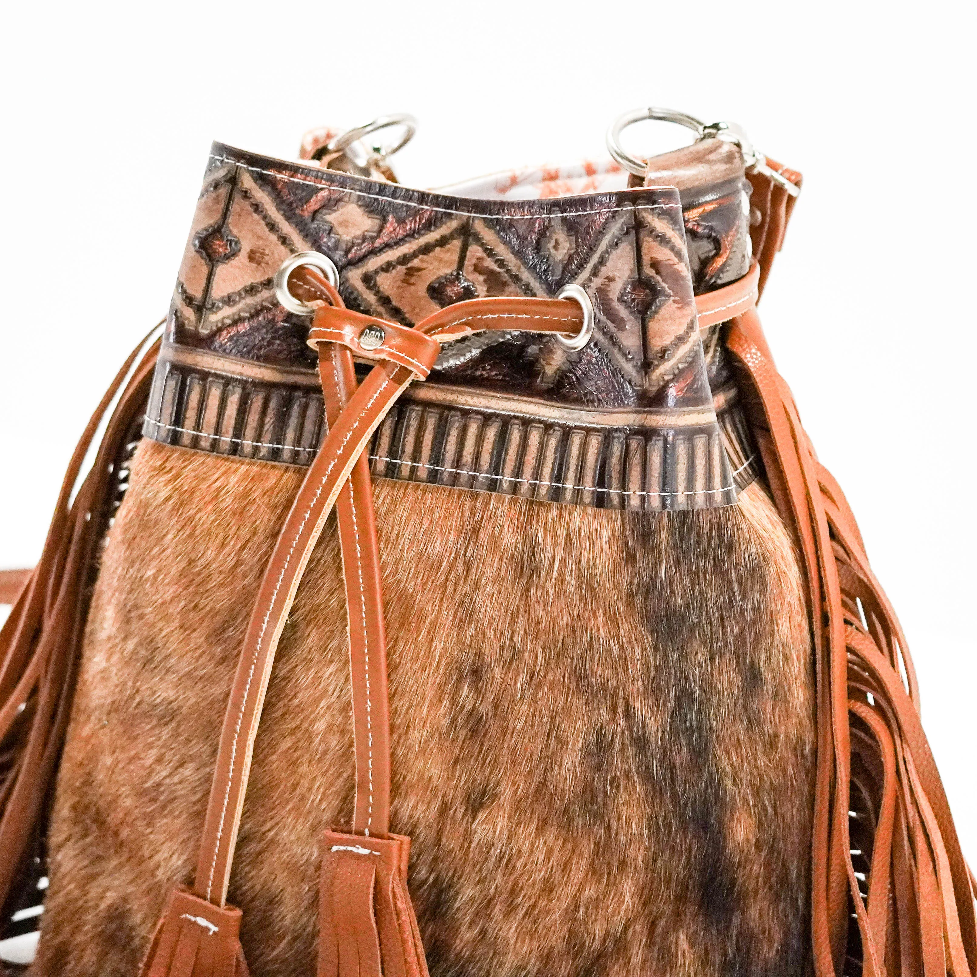 Gabby - Brindle w/ Cowboy Navajo