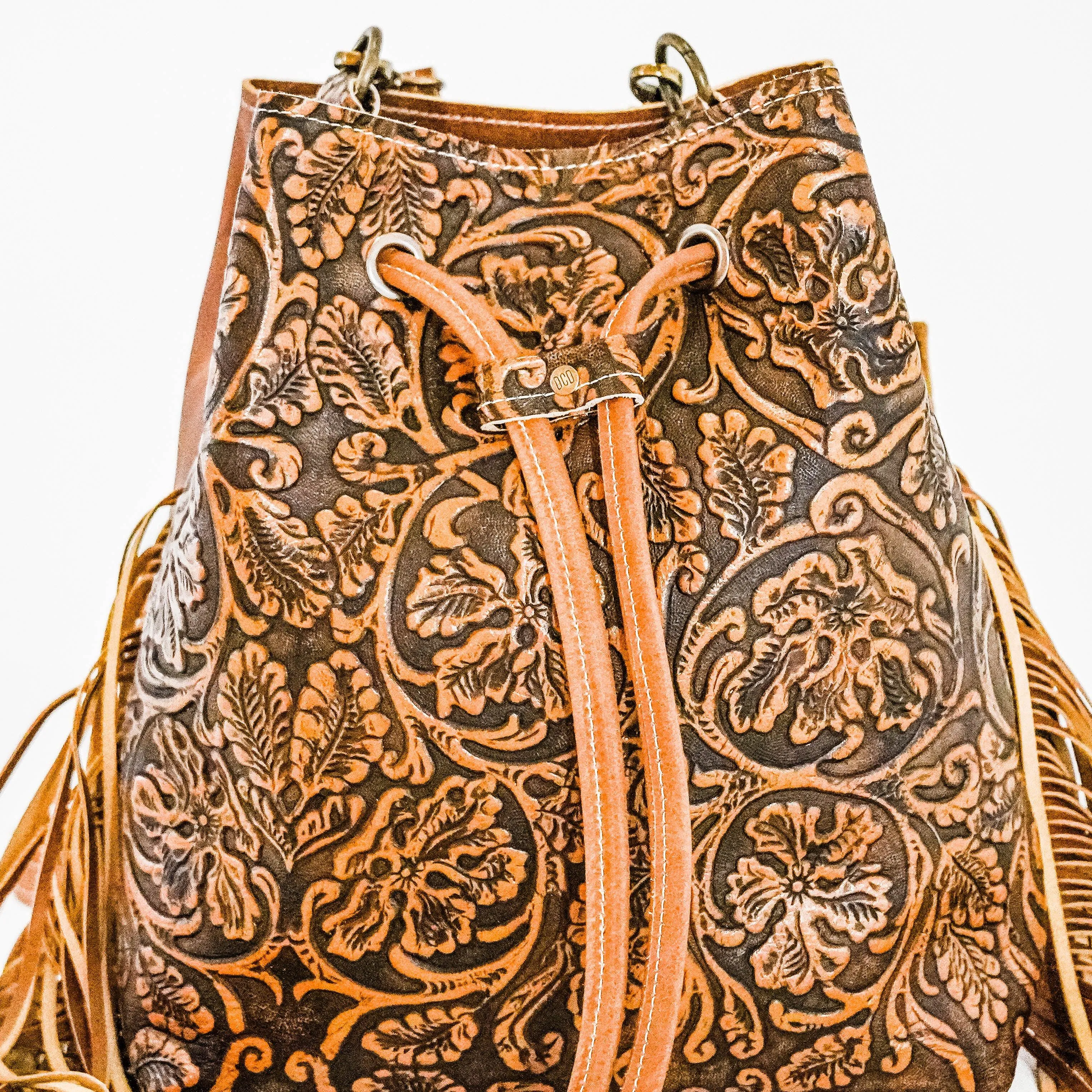 Gabby -  Honey Tool Embossed
