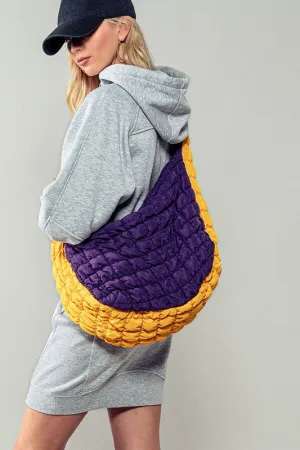 Gameday Puff Quilted Shoulder Bag