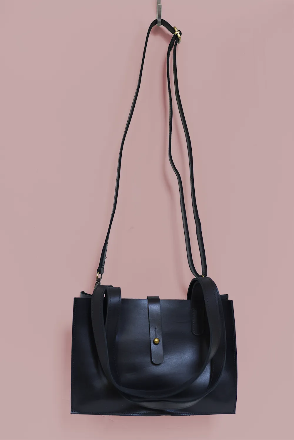GEN Convertible Midsized Handbag, Black