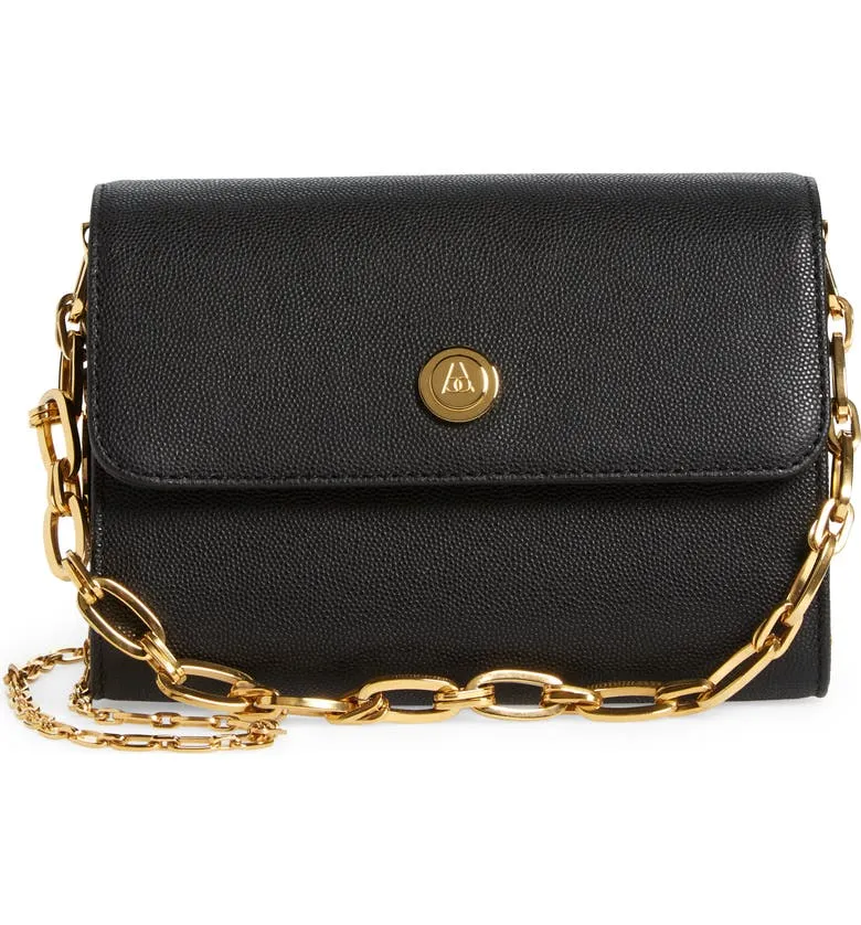 George Leather Crossbody Bag