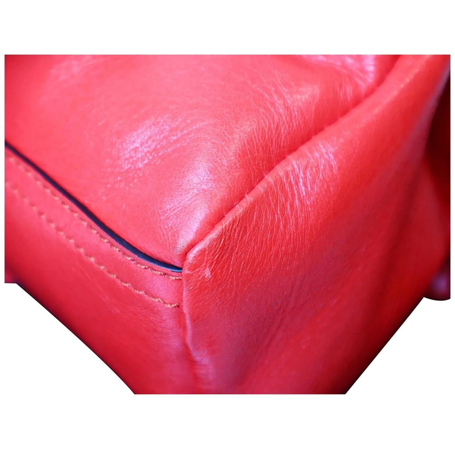GIVENCHY Mini Pandora Leather Crossbody Bag Red