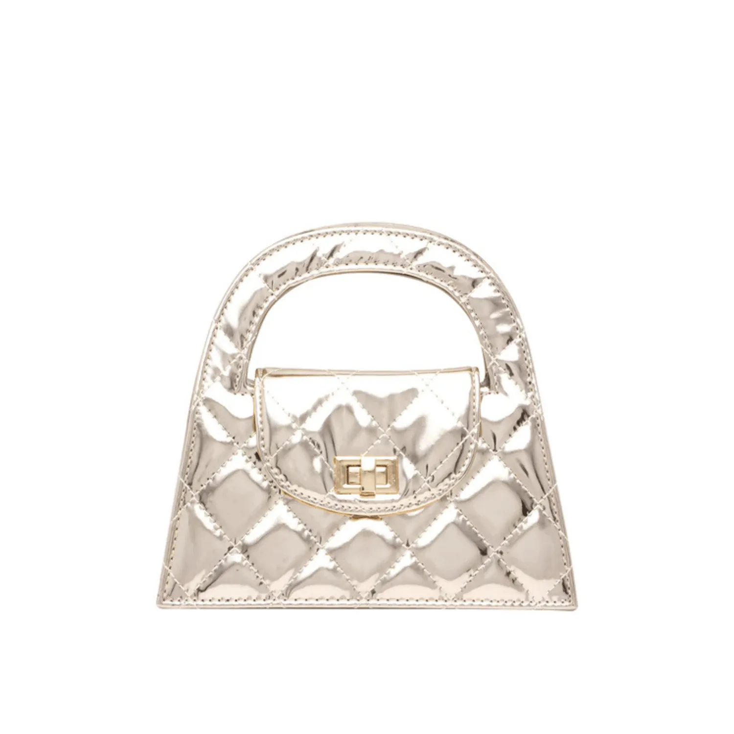 Gold Quilted Bag