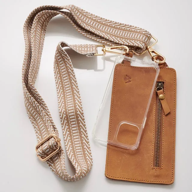 Gold Stripes Woven Strap