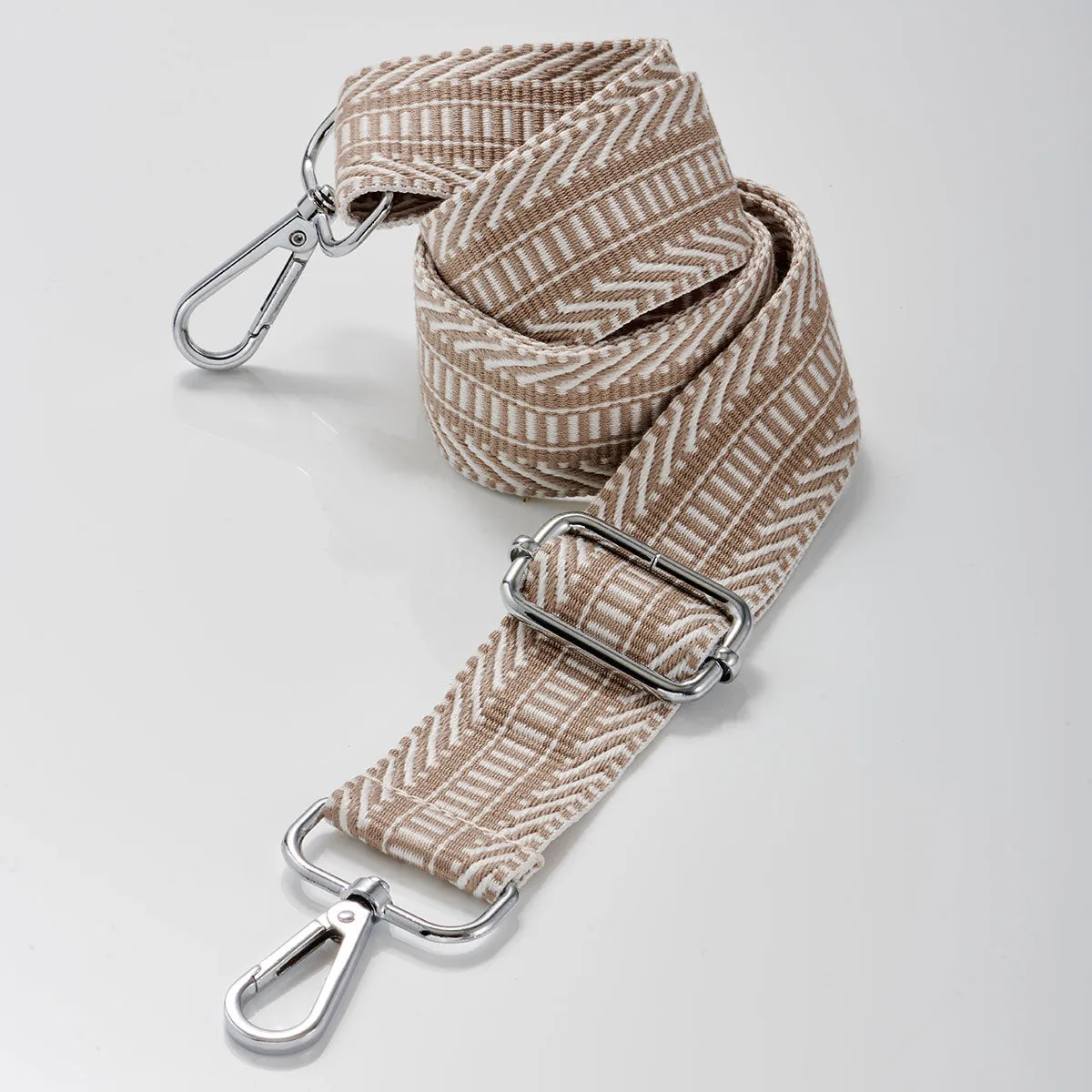 Gold Stripes Woven Strap