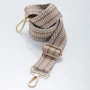 Gold Stripes Woven Strap