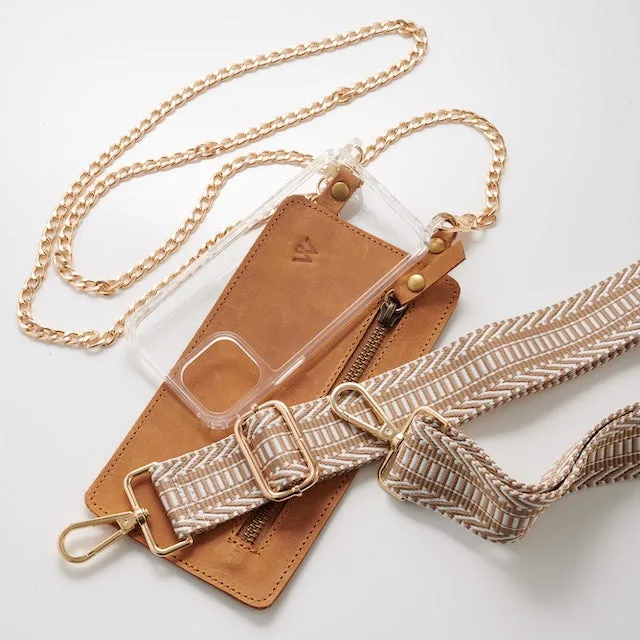 Gold Stripes Woven Strap