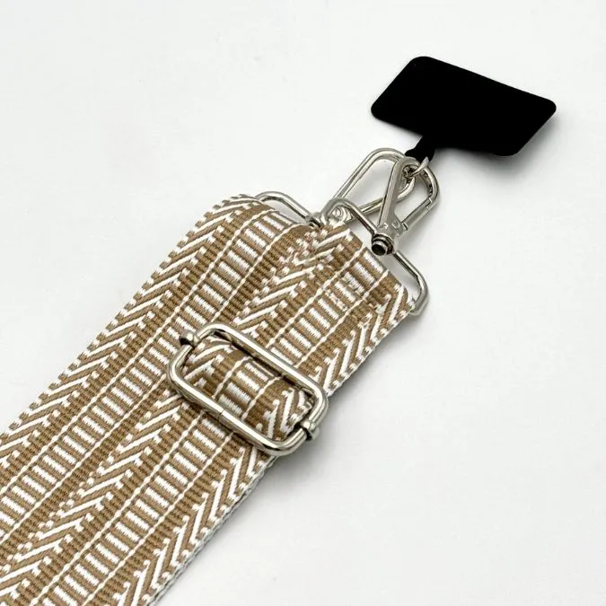 Gold Stripes Woven Strap