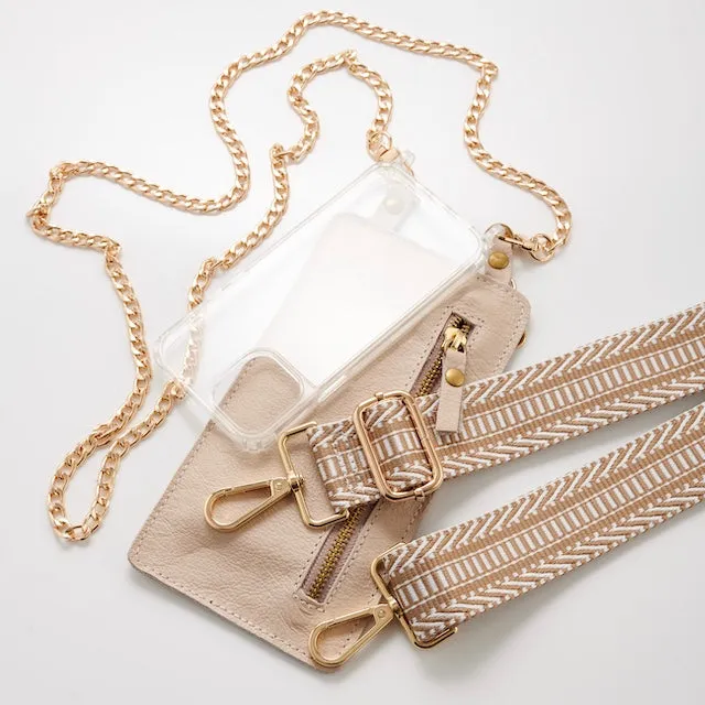 Gold Stripes Woven Strap