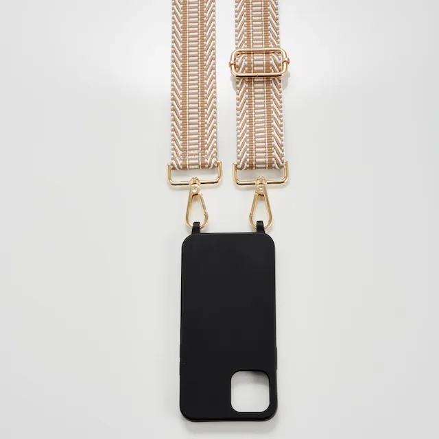 Gold Stripes Woven Strap