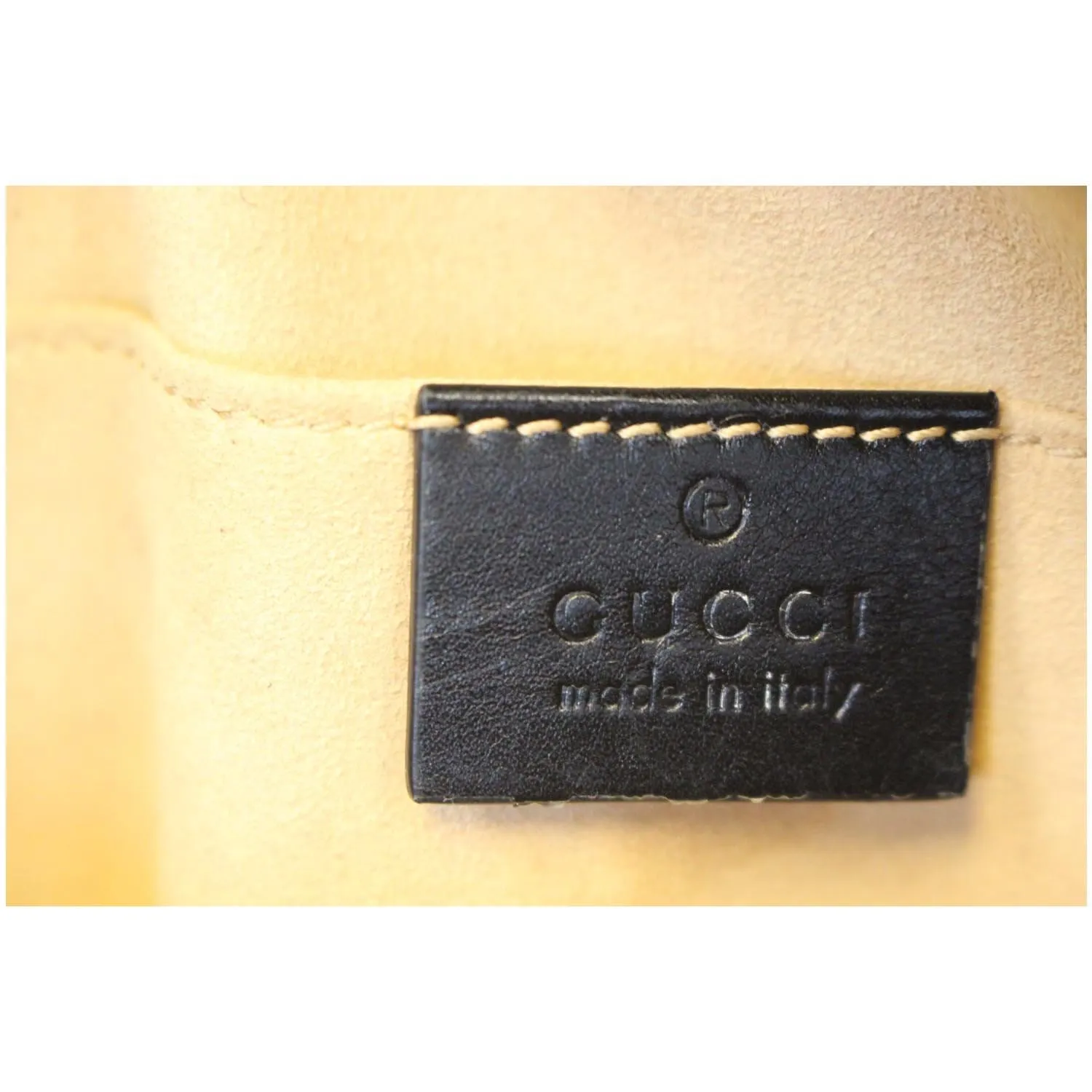GUCCI GG Marmont Matelasse Black Leather Belt Bag 476434