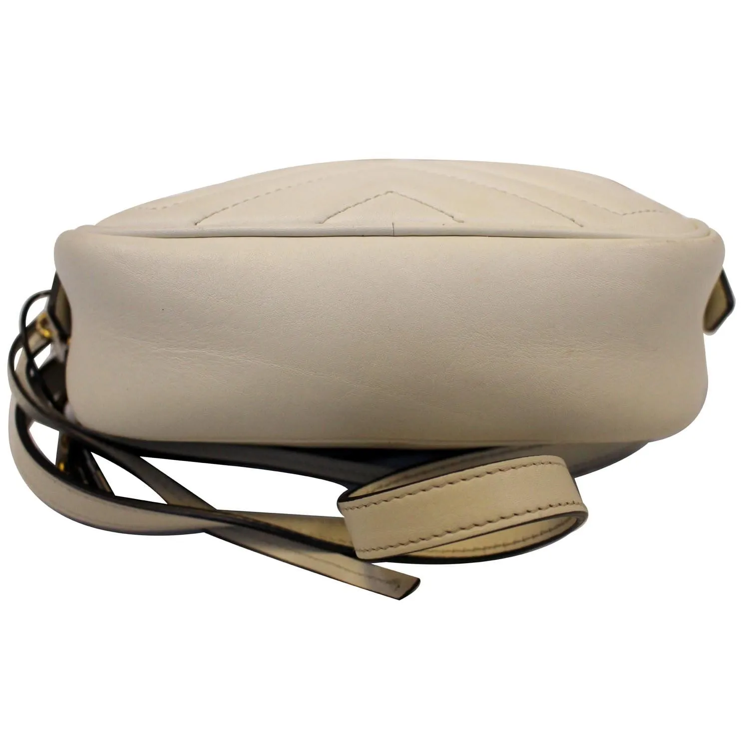 GUCCI Matelasse Mini GG Marmont Shoulder Crossbody Bag 448065
