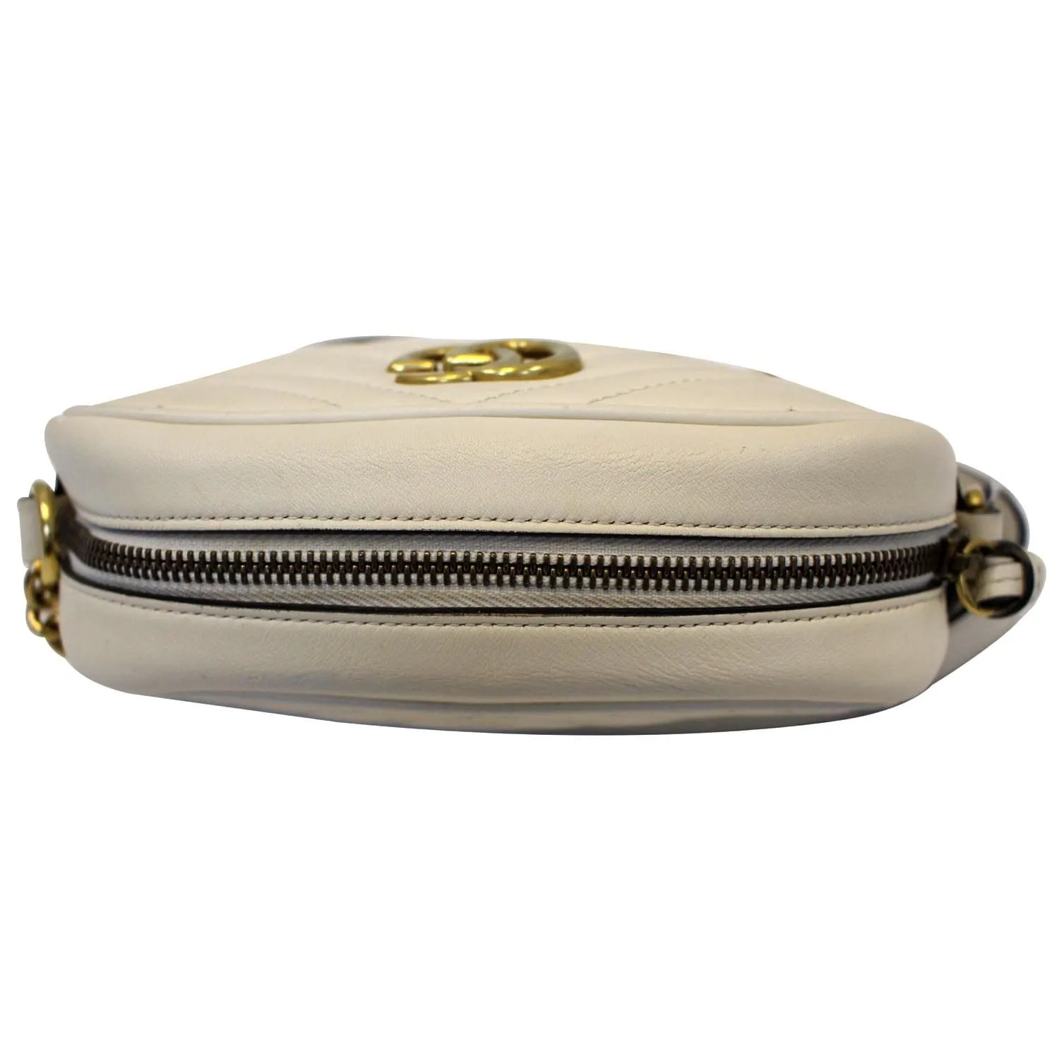 GUCCI Matelasse Mini GG Marmont Shoulder Crossbody Bag 448065