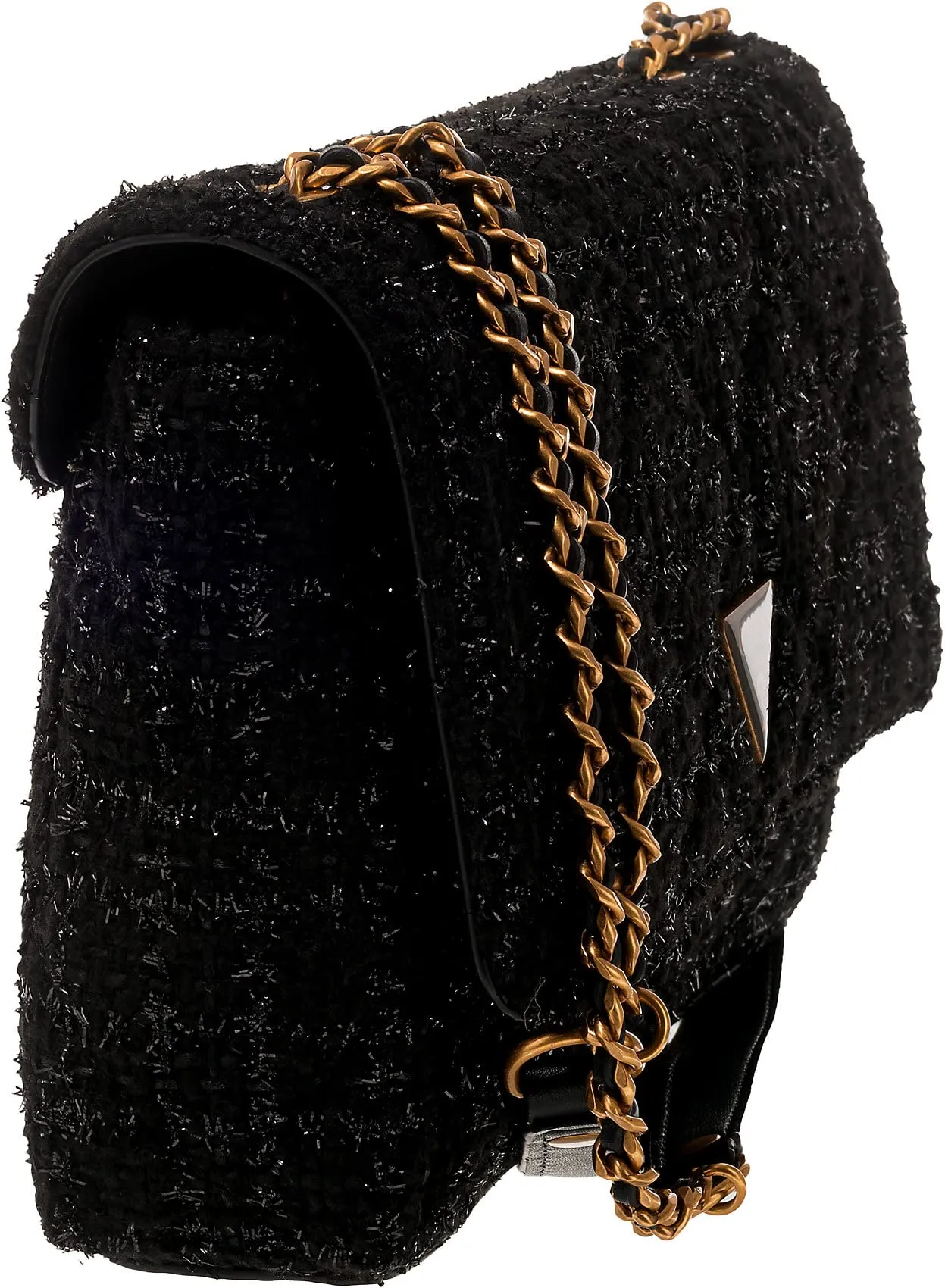 GUESS Cessily Convertible Crossbody Flap Black One Size