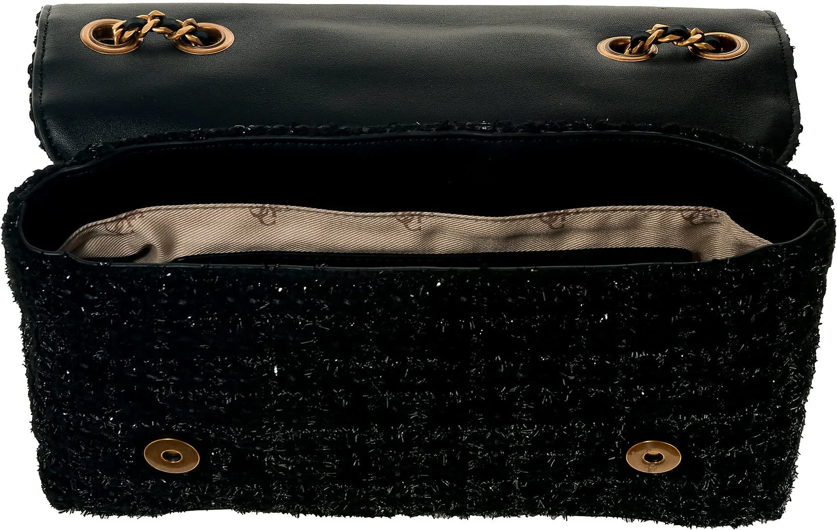 GUESS Cessily Convertible Crossbody Flap Black One Size