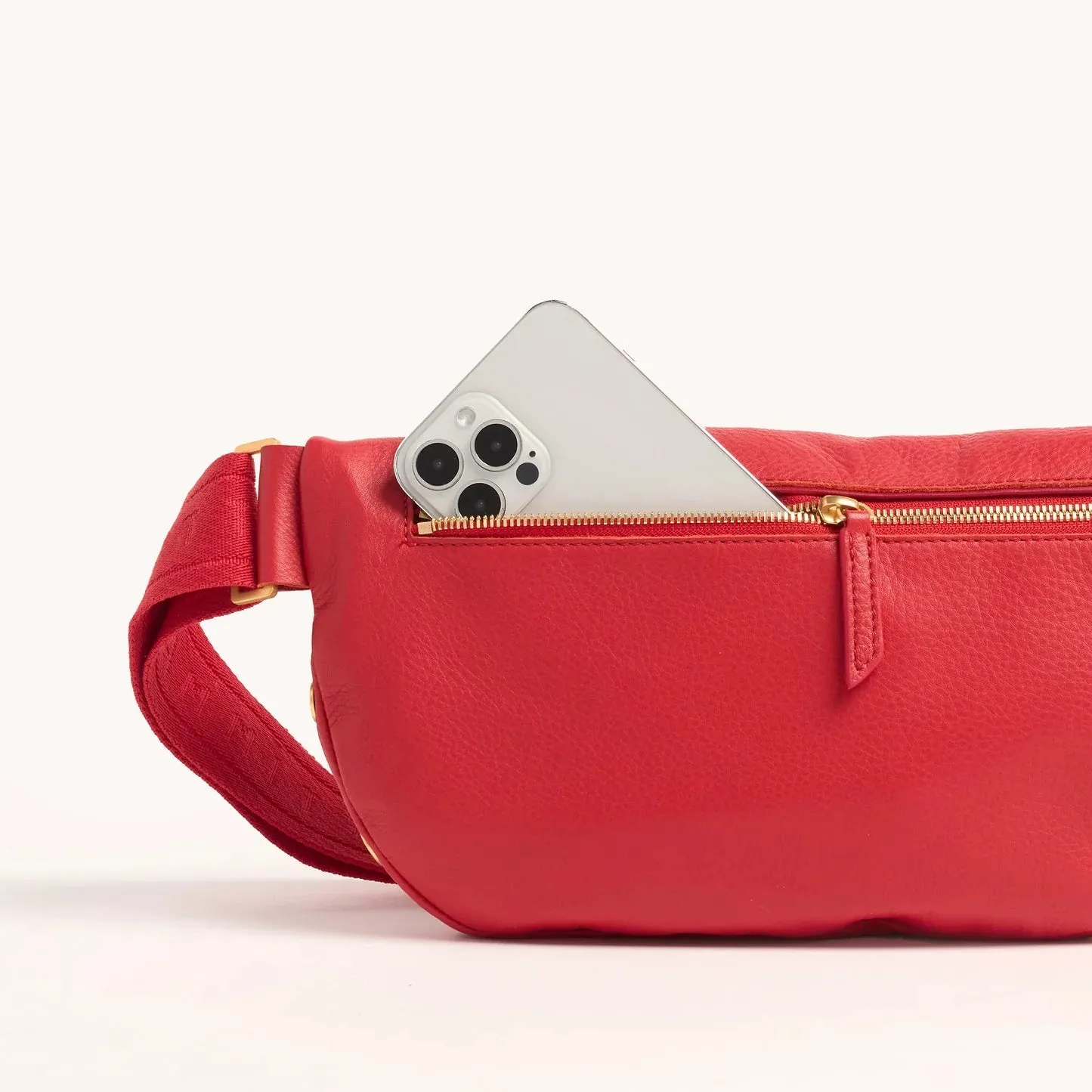 Hammitt: Charles Large Crossbody in Poppy Red