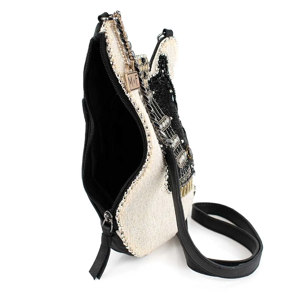 HandBag, Hand Beaded Fender Guitar - Style S002-413